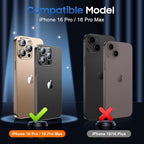 UniqueMe for 3 Pack iPhone 16 Pro/iPhone 16 Pro Max Camera Lens Protector - Image 7