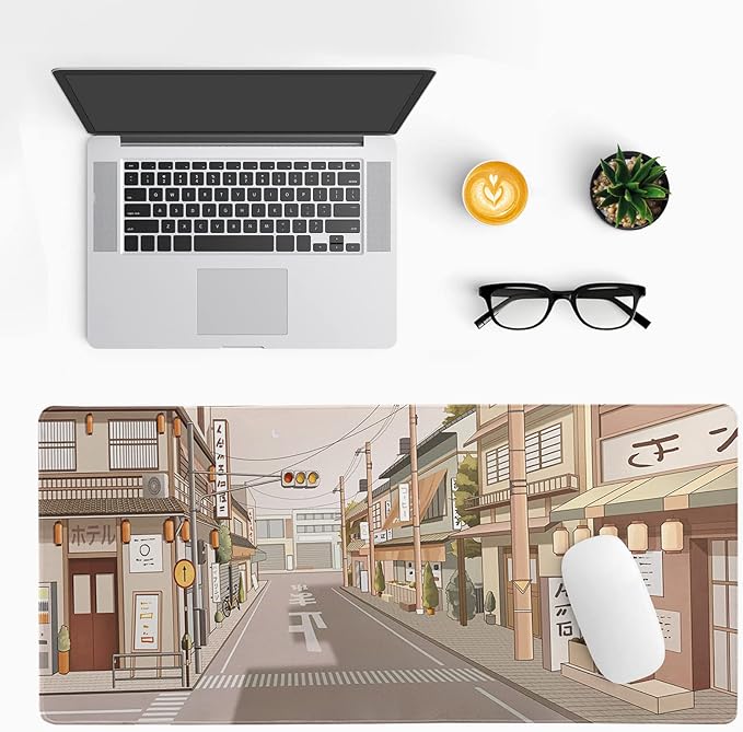 Tokyo Street Mouse Pad Anime Japanese Desk Mat Kawaii Large Gaming Mousepad XL - Image 3