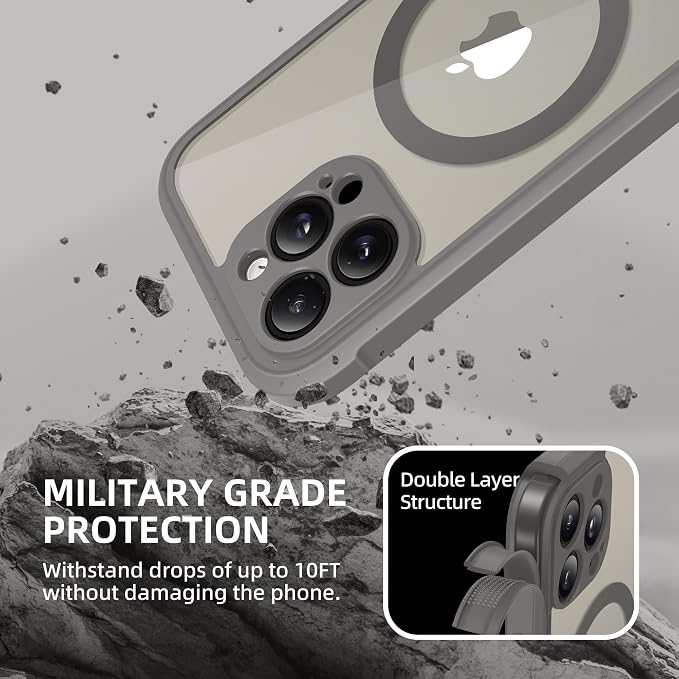 BERFY Magnetic for iPhone 13 Pro Max Case, Compatible - Image 7
