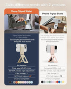MOFT Phone Tripod Wallet for iPhone, Mulit-Angles, Portable Phone Stand - Image 2