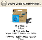 HP 936e EvoMore High Yield Cyan Ink Cartridge | Works OfficeJet 9120 Series - Image 2