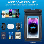 Waterproof Phone Pouch for Cruise Ship Essentials 2024 Woman, Large Waterproof - Image 2