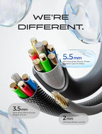 LISEN USB C Cable Charger Type C Soft Silicone USBC to USBC - Image 7