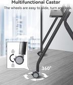 Smart Board Stand with Camera Tray Fits 42"-75" Screens, Interactive Whiteboard - Image 4