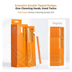 K&F Concept 14pcs Double Tipped 24mm APS Full Frame Sensor Cleaning Swab - Image 2
