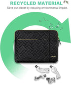 Lacdo Laptop Sleeve Case for 14 inch New MacBook Pro M4/M3/M2/M1 Chips Pro Max - Image 5