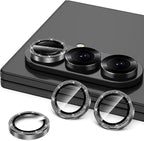 for Samsung Galaxy Z Fold 7 Camera Lens Protector, Individual Metal Ring - Image 2