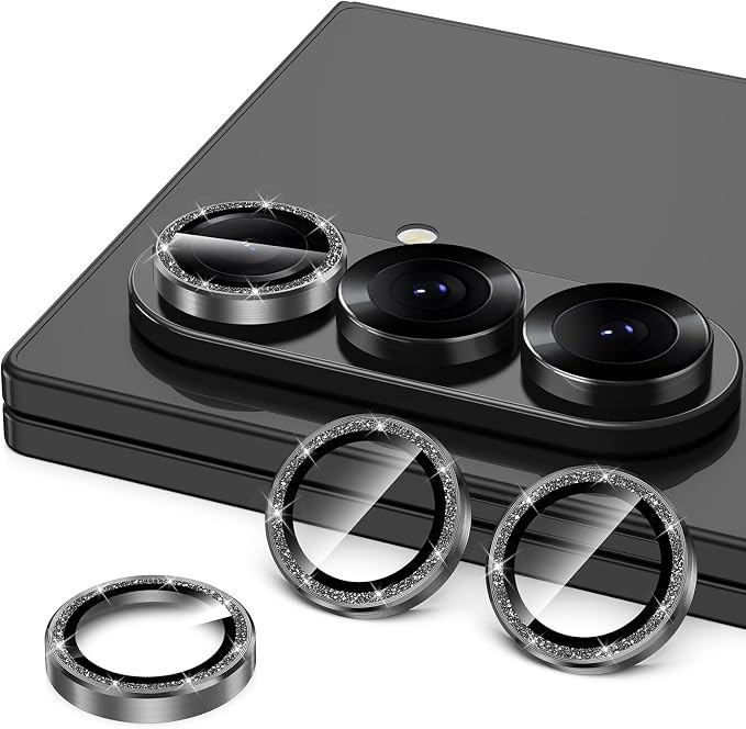 for Samsung Galaxy Z Fold 7 Camera Lens Protector, Individual Metal Ring - Image 2