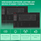 Redragon K686 HE Rapid Trigger Gaming Keyboard, 98 Keys 8K Wired Mechanical - Image 7