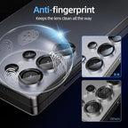 X-it Camera Lens Protector for Samsung S25 Ultra, 9H Tempered Glass, - Image 6