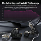 KZ ZS10 Pro Gaming Earbuds, 4BA 1DD Gaming Wired Earbuds - Image 6