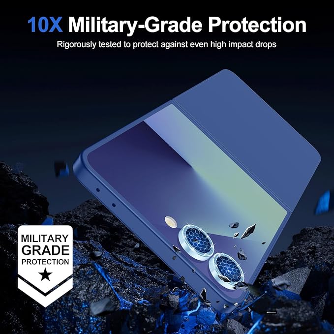 for Samsung Galaxy Z Flip 7 Camera Lens Protector, Individual Metal Ring - Image 5