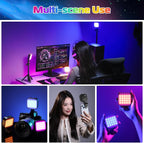 ULANZI U60 RGB Video Lights Black LED Camera Light 360° Full Color Portable - Image 7
