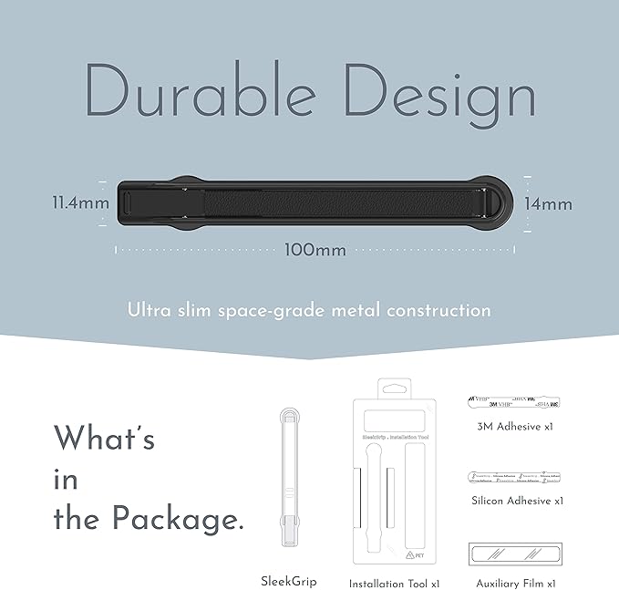 SleekGrip Premium: Swappable Phone Stand & Phone Grip - Image 5