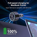 CHIPOFY 300W USB C Car Charger, 6 Ports - Image 9