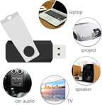 TOPESEL 50PCS 16GB Bulk USB 2.0 Flash Drive Swivel Memory Stick Thumb Drives - Image 8
