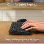 Logitech MK250 Bluetooth Wireless Mouse and Keyboard Combo: Fast & Easy - Image 4