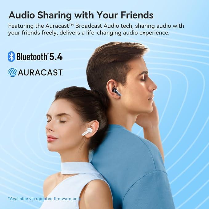 EarFun Air Pro 4 Adaptive Hybrid Noise Canceling Wireless Earbuds, Qualcomm - Image 7