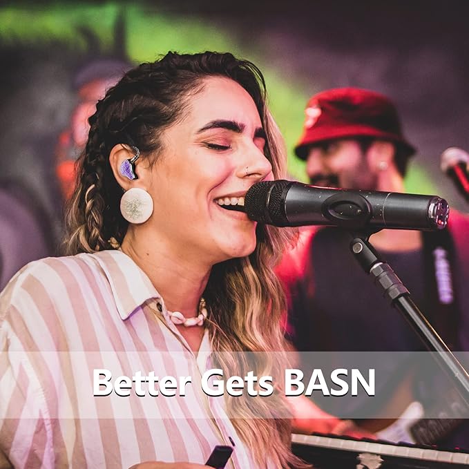 BASN Bmaster5 in Ear Monitors, 1DLC Diaphragm+4BA 5 Drivers IEM Earphones - Image 7