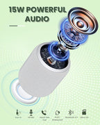 NOTABRICK Bluetooth Speakers, Portable Wireless Speaker - Image 2
