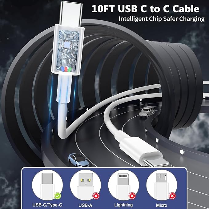 Charger for iPhone 16 15, Fast Dual Port USB C Charger Block, Double Type C - Image 7