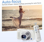 AODELAN Wireless Camera Remote Control, Shutter Release Compatible - Image 3