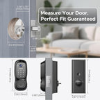 Smart Lock with Camera & Doorbell, 3-in-1 Smart Deadbolt - Image 5