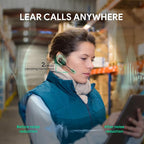 Yealink DECT Wireless Headset WH63, Mono Single Ear Office Headset - Image 3