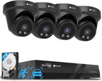 4COVR Security Camera Outdoor System, Person Vehicle Detection & Night Vision by 4COVR