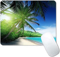 Beach in Sunset Mouse Pad, Non-Slip Rubber Base Wireless Gaming MousePads by CANFLASHION