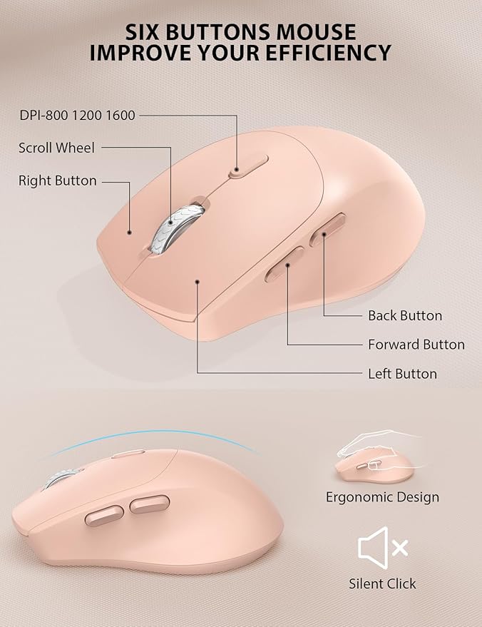 Trueque Wireless Keyboard and Mouse Combo - Image 6
