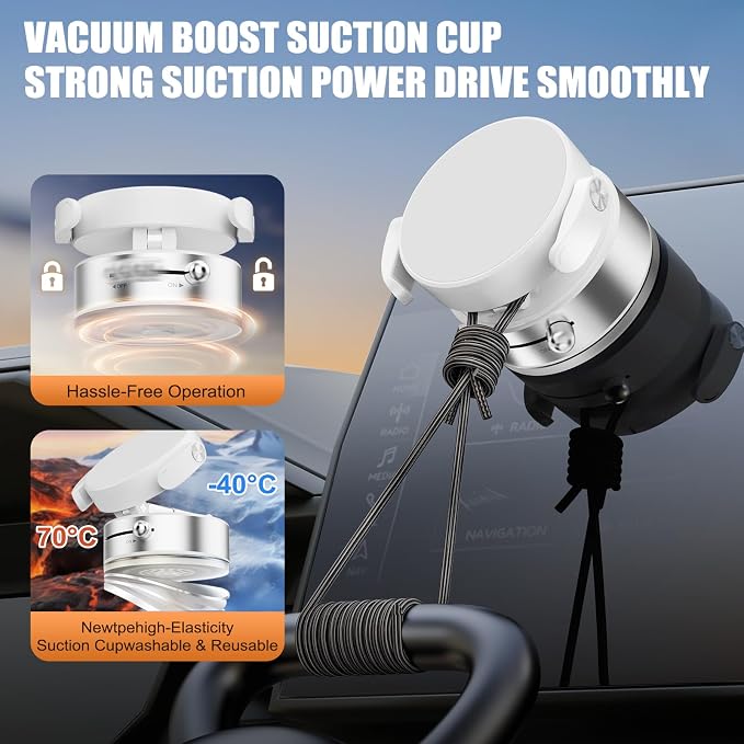 OOCC Magnetic Phone Holders for Your Car, 360°Rotating Adjustable Magsafe Car - Image 5