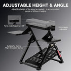 GTPLAYER Flight Racing Simulation Stand Foldable Gaming Stand Compatible - Image 4