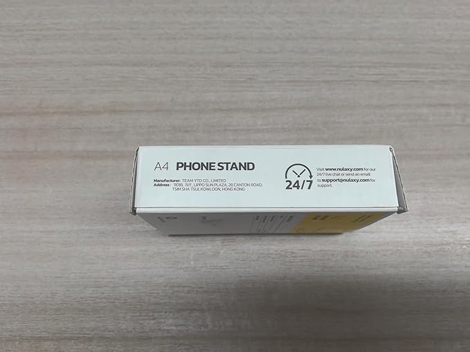 Nulaxy Dual Folding Cell Phone Stand, Fully Adjustable Foldable Desktop Phone - Image 10