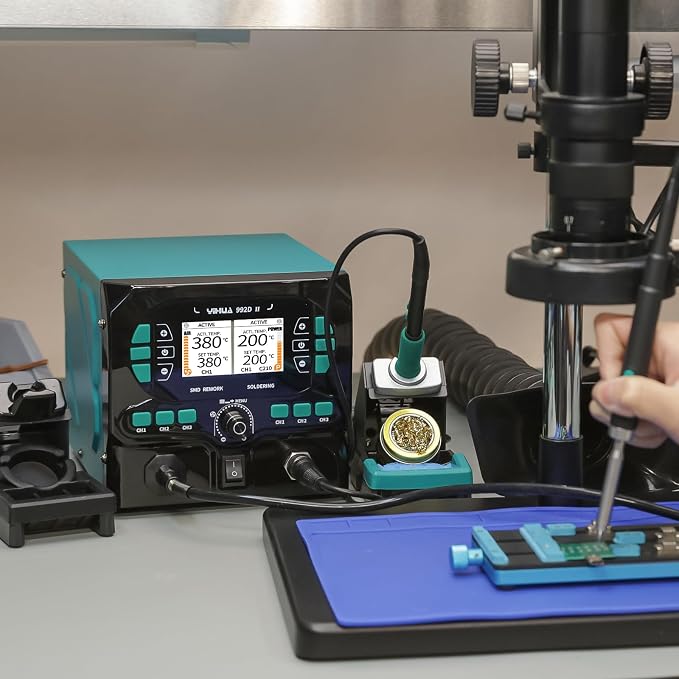 YIHUA 992D-II 2-IN-1 Precision Soldering Kit - Image 9