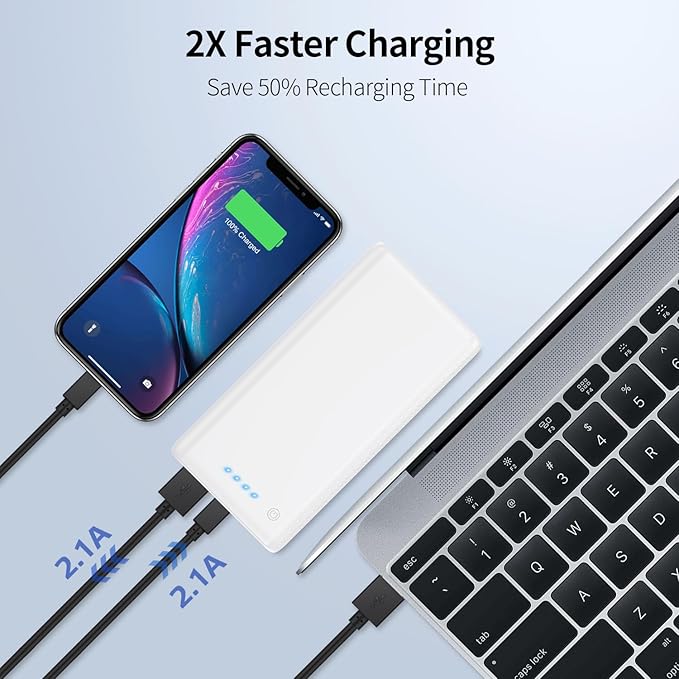 Portable Charger Power Bank 26800mah, Ultra-High Capacity Safer External Cell - Image 5