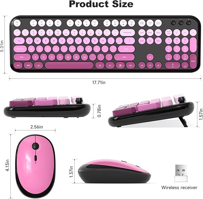 Wireless Keyboard Mouse Combo - Image 8
