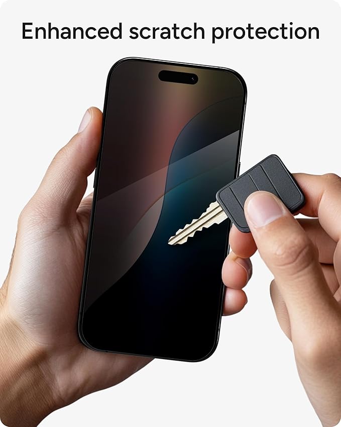 ZAGG InvisibleShield Glass Elite Privacy iPhone 15 Pro Screen Protector - Image 4