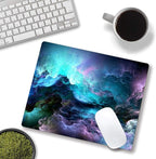 Rainbow Cloud Mouse Pad, Modern Pretty Space Gaming Mouse Mat - Image 4