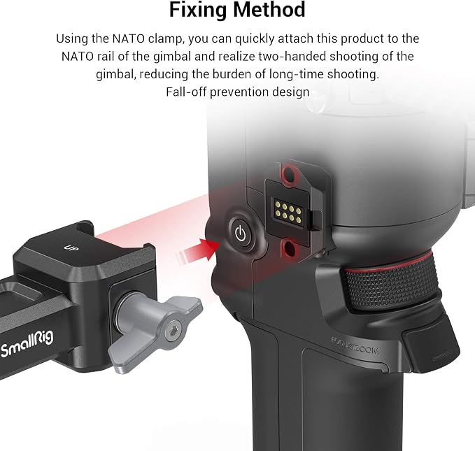 SMALLRIG Dual Handle Handgrip for DJI RS 4 /RS 4 Pro/RS 3 / RS 3 Pro/RS 2 / RSC - Image 2