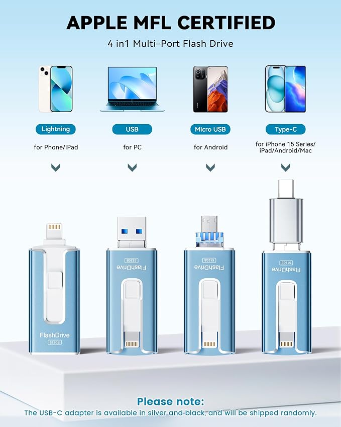 MFi Certified 512GB Flash Drive - Image 2