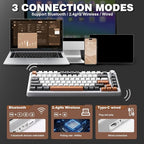 YUNZII B75 PRO Wireless Mechanical Keyboard, 75% Layout - Image 3