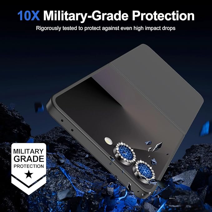 for Samsung Galaxy Z Flip 7 Camera Lens Protector, Individual Metal Ring - Image 5