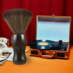 2 Pack Vinyl Turntable Wood Record Cleaning Brushes, Anti-Static Record Brush - Image 6