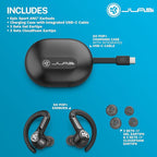 JLab Epic Air Sport ANC 3 True Wireless Bluetooth Earbuds - Image 7