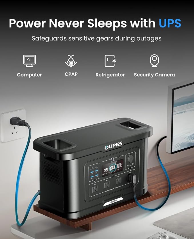 OUPES Exodus 2400 Solar Generator - Image 4