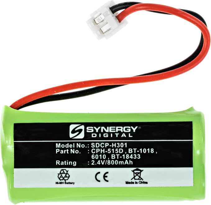 Synergy Digital Cordless Phone Battery, Compatible - Image 4