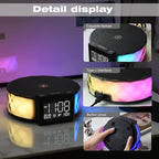 Alarm Clock with Fast Wireless Charging 15W, Digital Alarm Clock Night Lamp - Image 4
