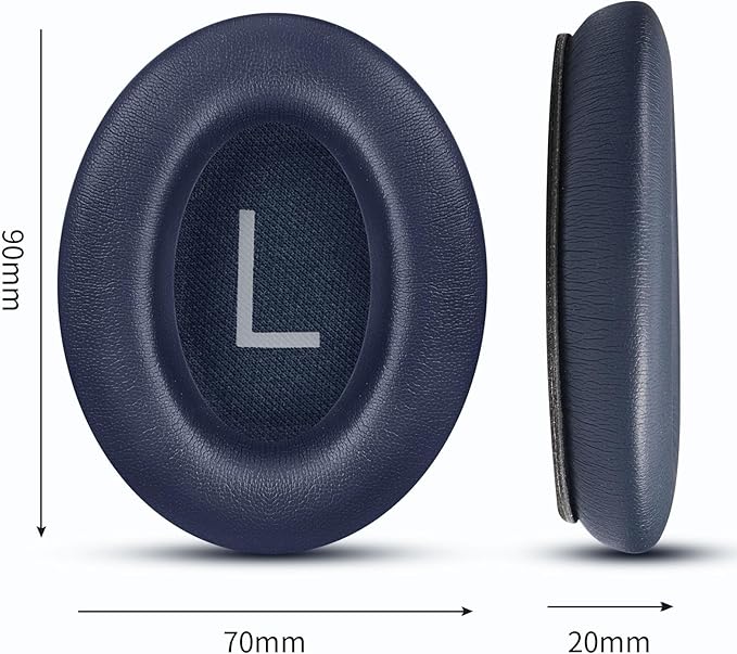 Headphones Replacement Ear Pads, Protein Leather earpad Cushions - Image 3