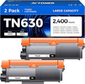 TN630 Black Toner Cartridge 2-Pack Replacement Compatible by JCTONER